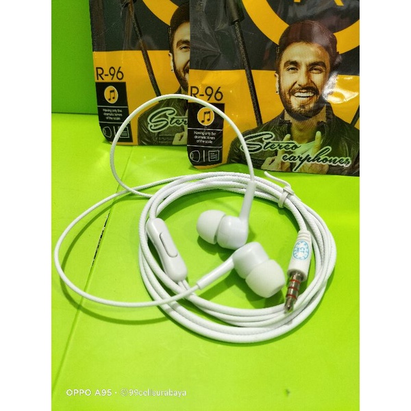 Hf handset handsfree earphone Realme R-96 original