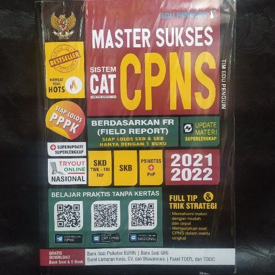 MASTER SUKSES TES CPNS 2021-2022 BUKU CAT CPNS