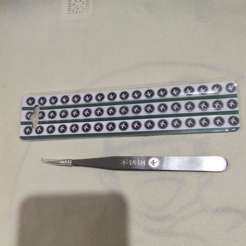 Pinset ST 12 Model Lancip Merek Burung Walet