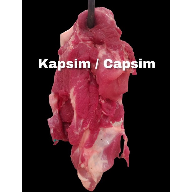 

Daging Babi segar Kapsim / 500gr