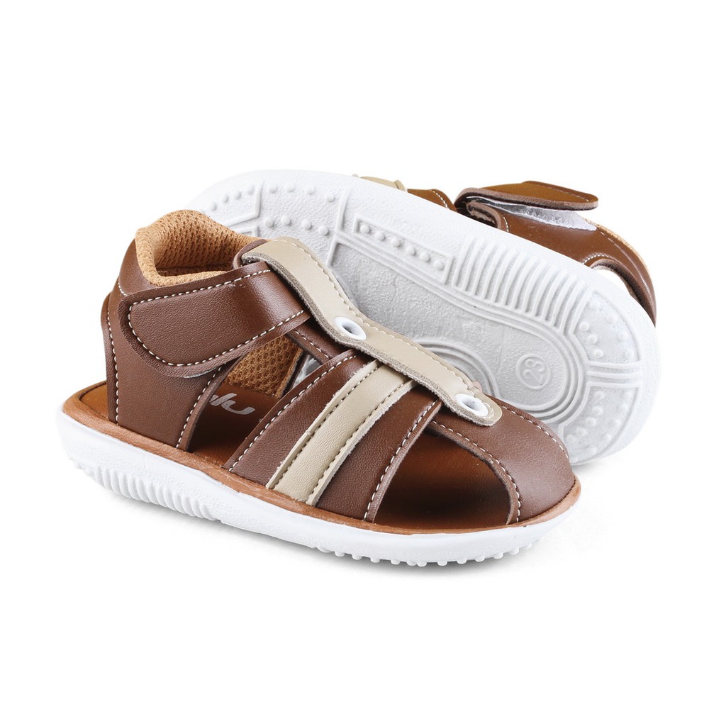 sandal anak baby boy kekinian 2020 free ongkir JB05 TAN