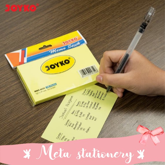 

Memo Stick MMS-0655 Joyko Sticky Note / Memo Tempel