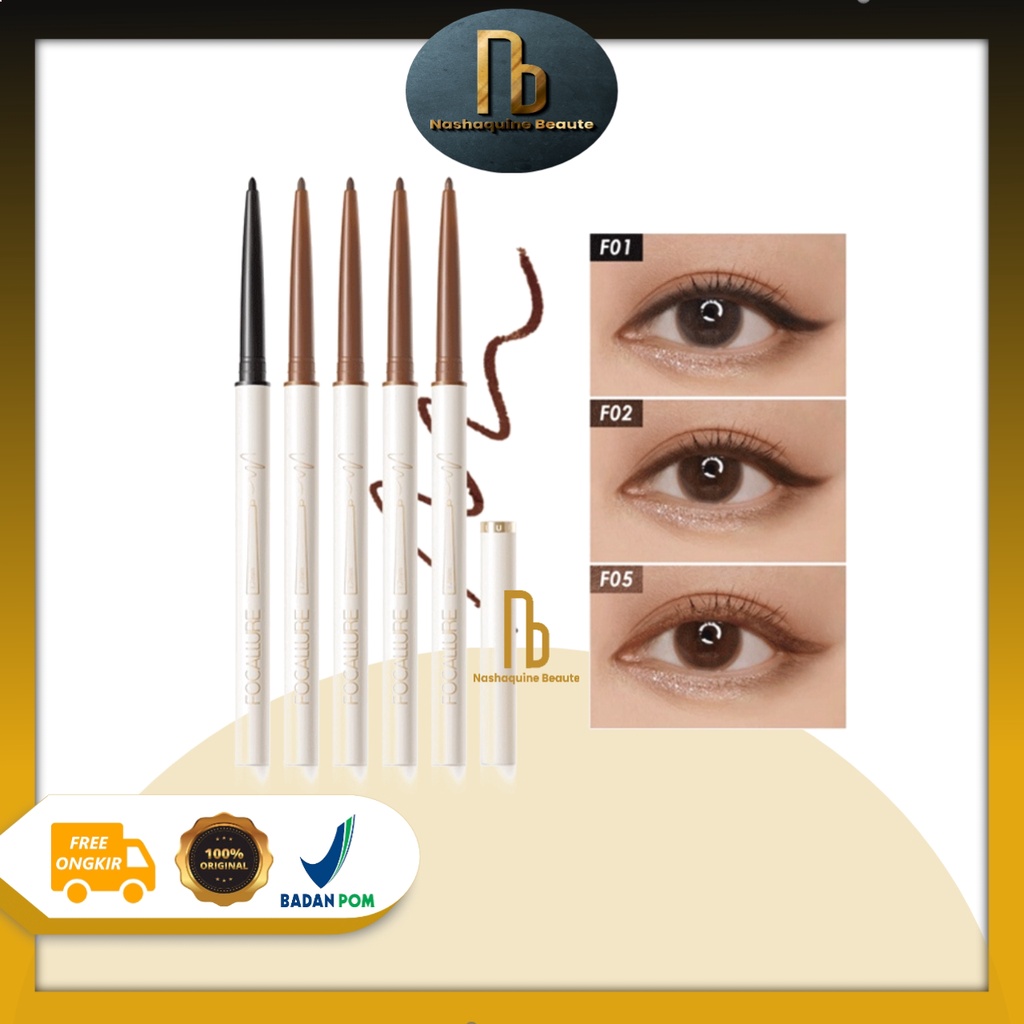 FOCALLURE FA243 Waterproof Eyeliner Gel pencil-Make up Mata