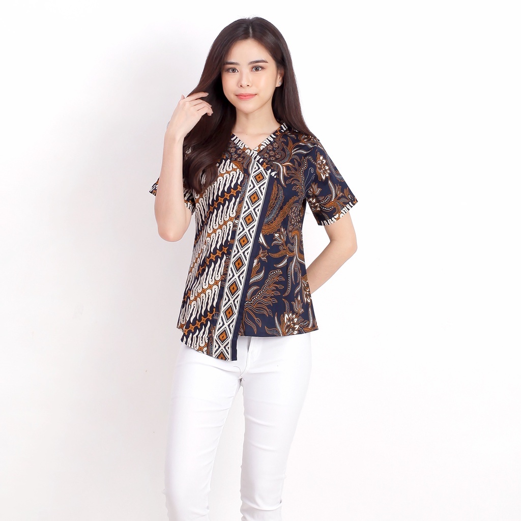 ATASAN BATIK WANITA  BLOUSE 634 Mrs1