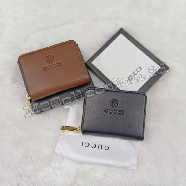 Card Holder Gucci Dompet Kartu Leather Import