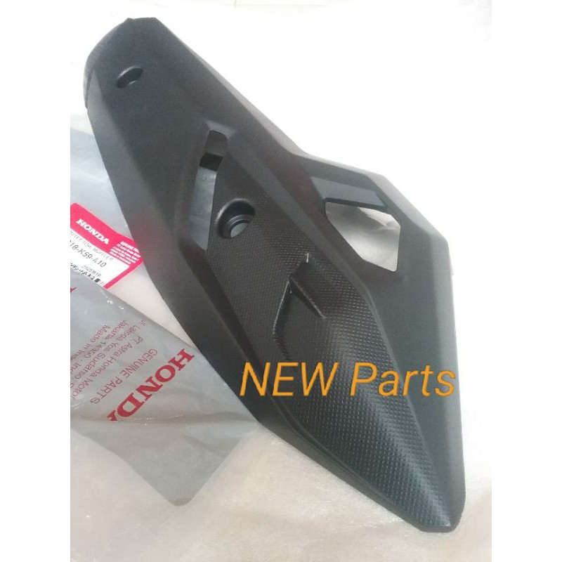 COVER KAPER TUTUP TAMENG KNALPOT KENALPOT VARIO PARIO 125 150 LED 2015 2016 2017 18318K59A10 18318-K