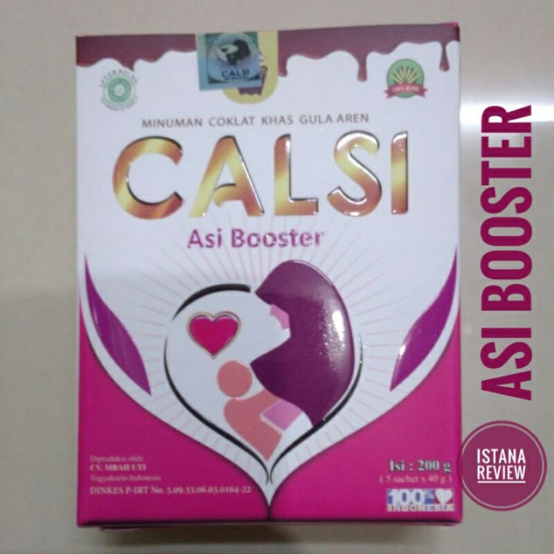 

ASI BOOSTER Calsi Pelancar ASI Ples Pembesar Payudara