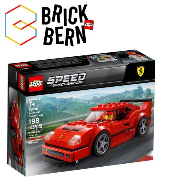 Jual Lego Speed Champions 75890 Ferrari F40 Competizione | Brickbern  Indonesia|Shopee Indonesia