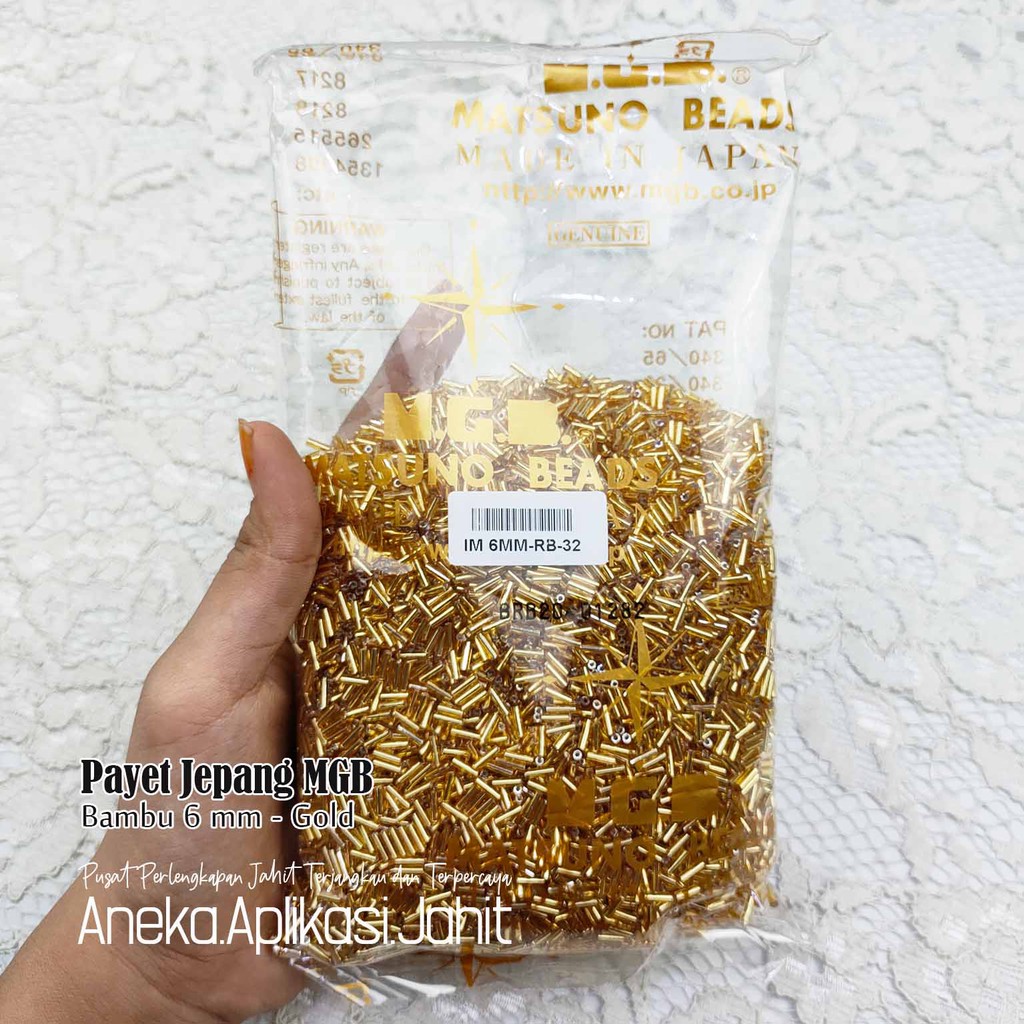 1 BUNGKUS (PON=450 GRAM) PAYET JEPANG MGB HARGA GROSIR BAMBU 6 MM & 12 MM
