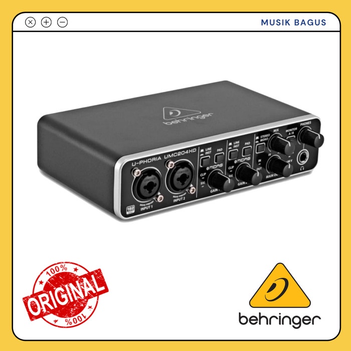 BEHRINGER UMC204HD / UMC 204HD / UMC-204HD
