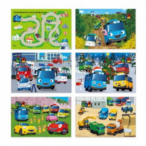 

New Arrival Tayo Doodle Book Typ 118002 Mainan Anak Original 032
