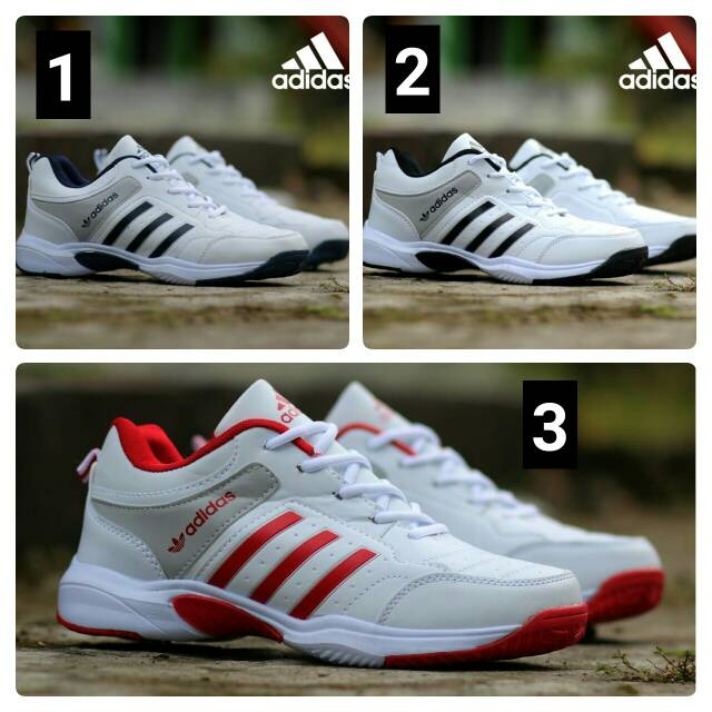 Sepatu Tenis Adidas import - Sepatu Sneakers - Sepatu Sport - Sepatu Pria - Sepatu Running - Kets