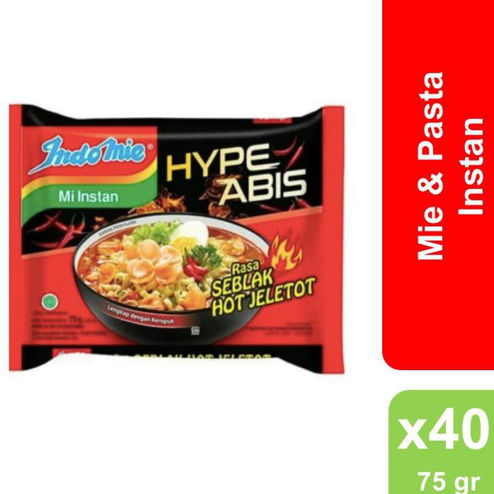 

{BISA COD} Indomie Hype Abis Rasa Seblak Hot Jeletot 75grx40 (1 Karton) MURAH [Kode 1|Kode 2|Kode