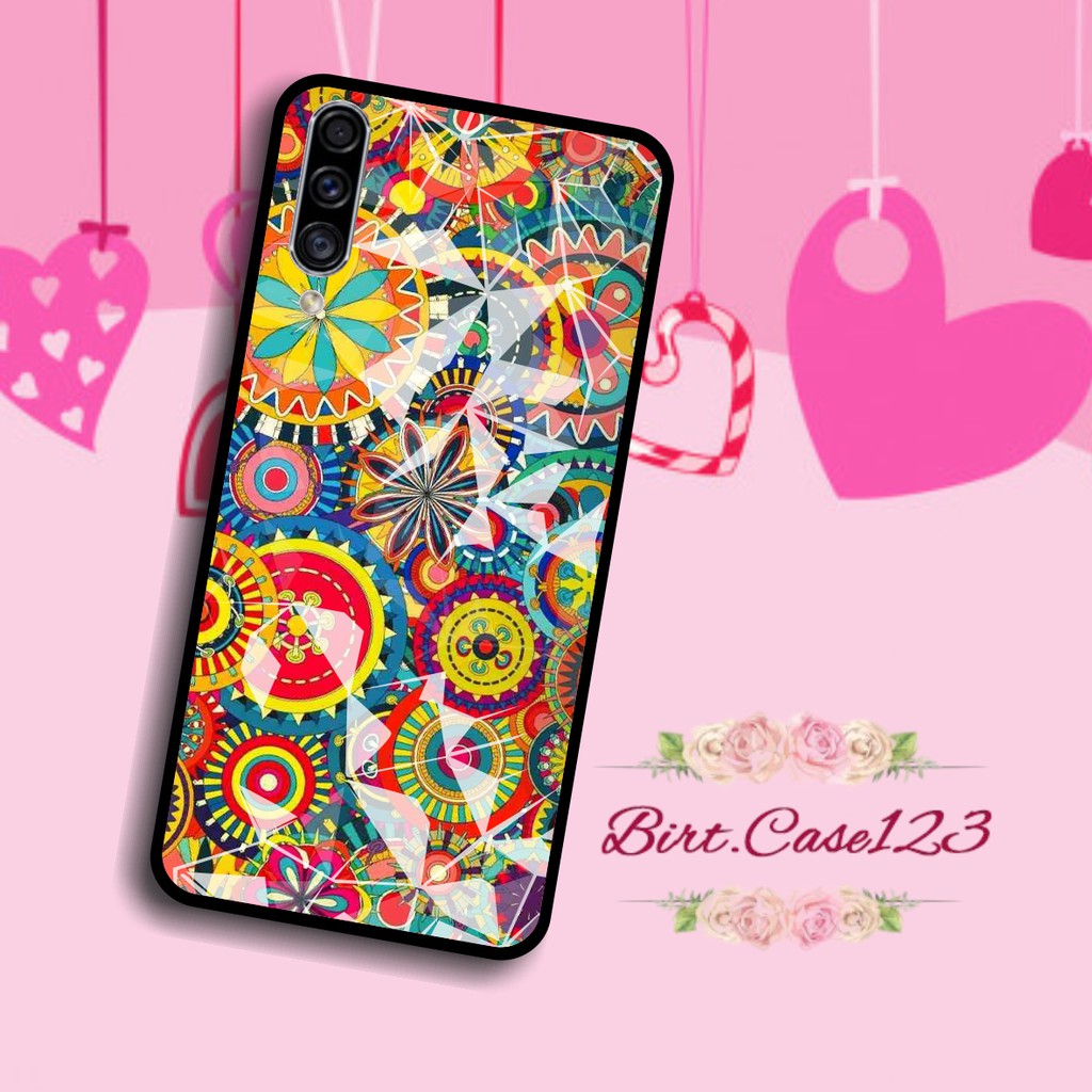 softcase diamond gambar FLORAL Oppo A3s A1k A5 A9 2020 A7 F9 A5s A31 A52 A92 A37 A53 A83 F1s BC411