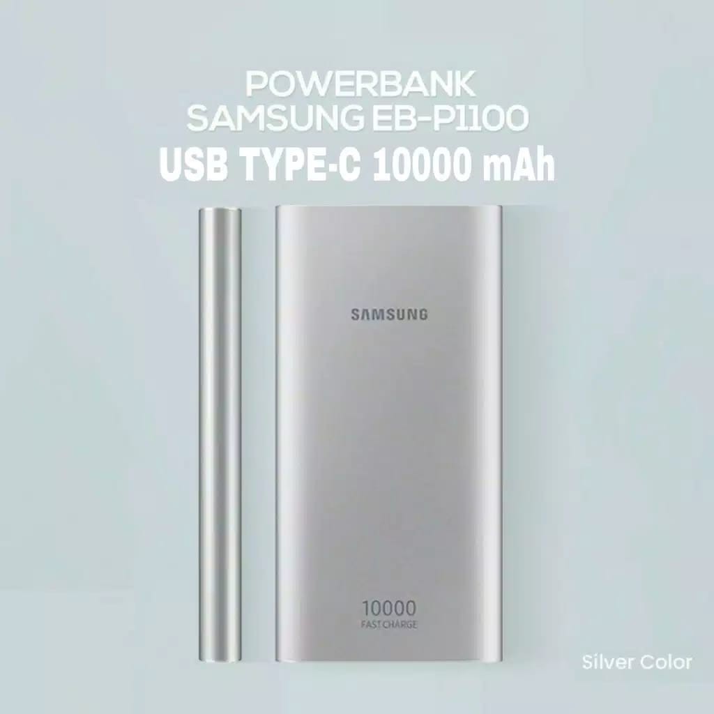 Powerbank Samsung 10000mAh Powercore 10000 mAh USB Type-C Power Bank SAMSUNG Original EB-P1100C