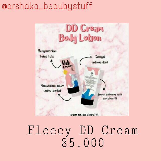 DD Cream Body Lotion FLEECY