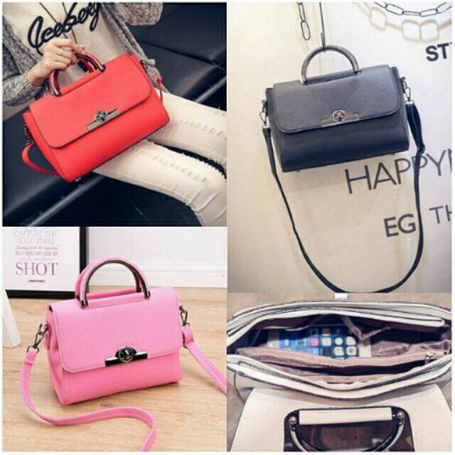 kssC911 Red, Black, Rose TAS FASHION IMPORT BATAM MURAH