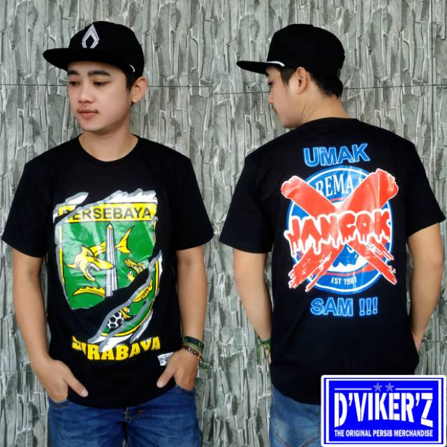 BEST SELLER Kaos arema jancok baju persebaya