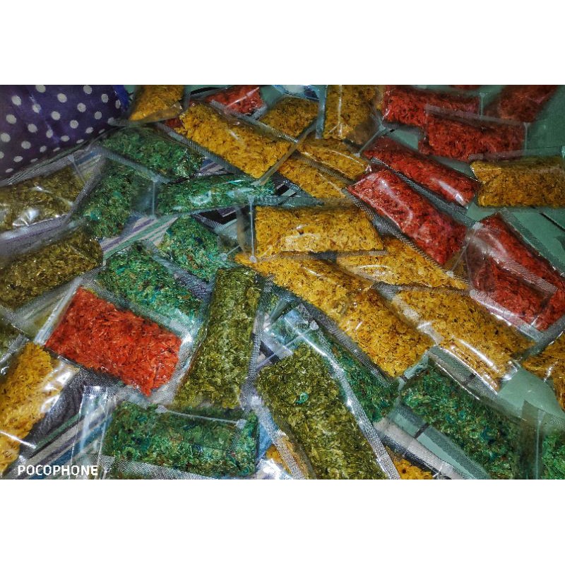 

Magic Shrimp Udang Udang Merah Kuning Hijau Biru Pemekat Warna Channa Maru Kemasan Ekonomis 50 gram