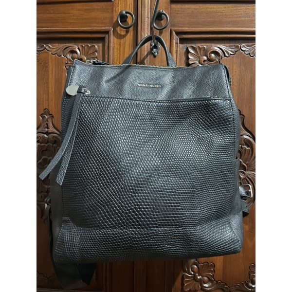 Anne Klein backpack preloved