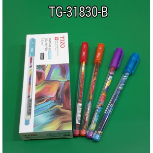 PULPEN GEL / PEN GEL TIZO 0.5MM MOTIF ABSTRAK TG31830 PULPEN GEL