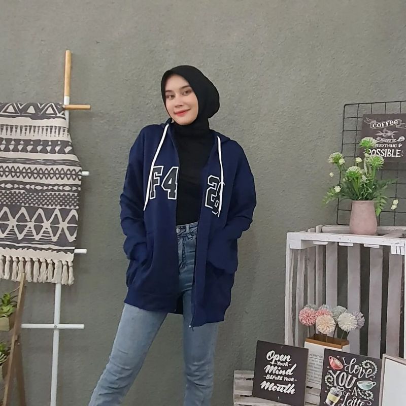 XXL ZIPER F426 HOODIE | JAKET ZIPER HOODIE PRIA WANITA | JACKET UNISEX