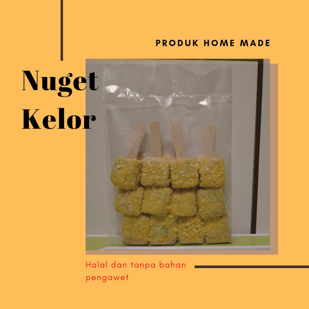 

Nuget Kelor / Naget Kelor 12 Potong / Nuget Ayam