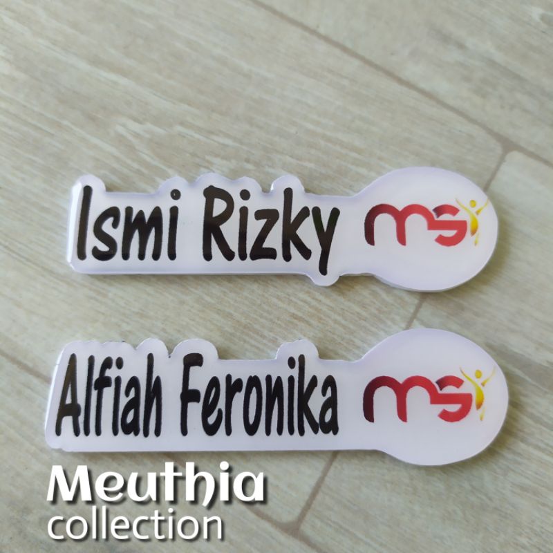 

Nametag MSI Custom Peniti