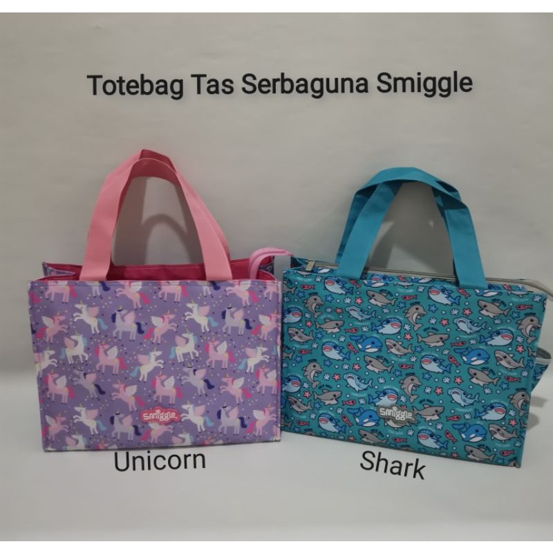 TOTE BAG ANAK / TAS FOLDER /TAS SERBAGUNA SMIGGLE