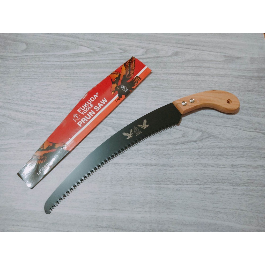 Original produk FUKUDA TOOLS PRUN SAW 14 inch lengkung gergaji lengkung premium