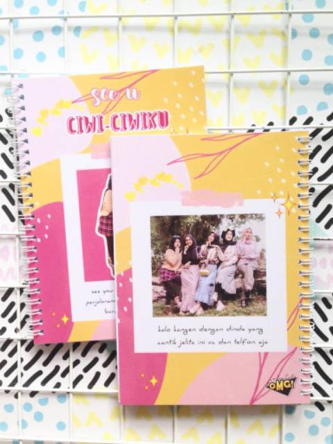 Notebook Notes Custom A5 Buku Tulis Agenda Custom free bookmark