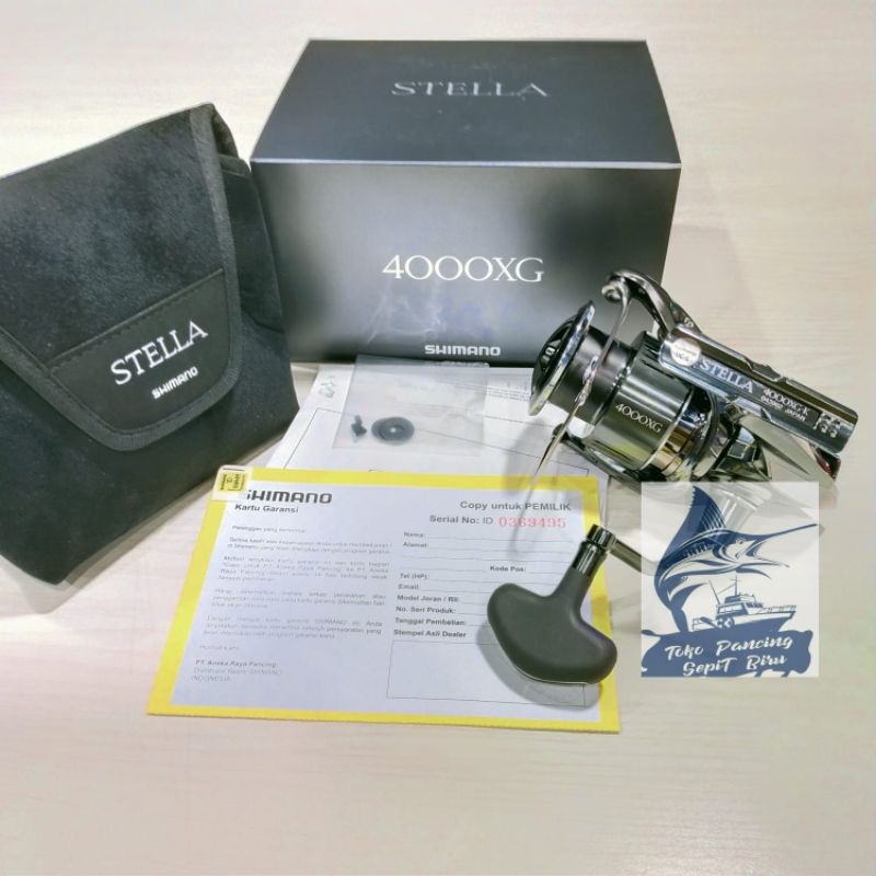 REEL SHIMANO STELLA FK 4000XG NEW 2022 JAPAN