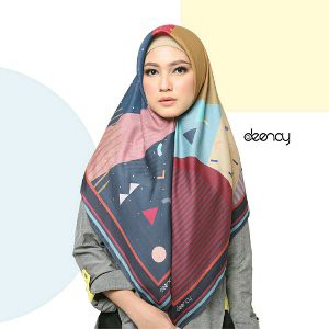 Dijual Original Deenay Maley Voal Printed Scarf Diskon