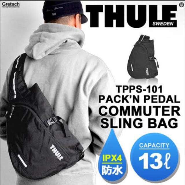 thule laptop sling bag
