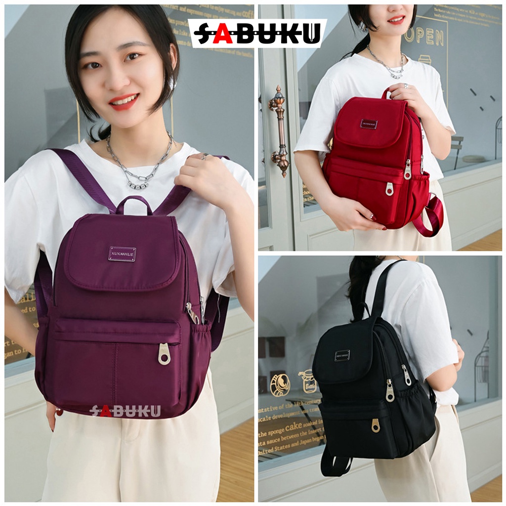 Tas Ransel Backpack Fashion Wanita Tas Ransel Sekolah Tas Wanita Kore Tas Ransel - 213