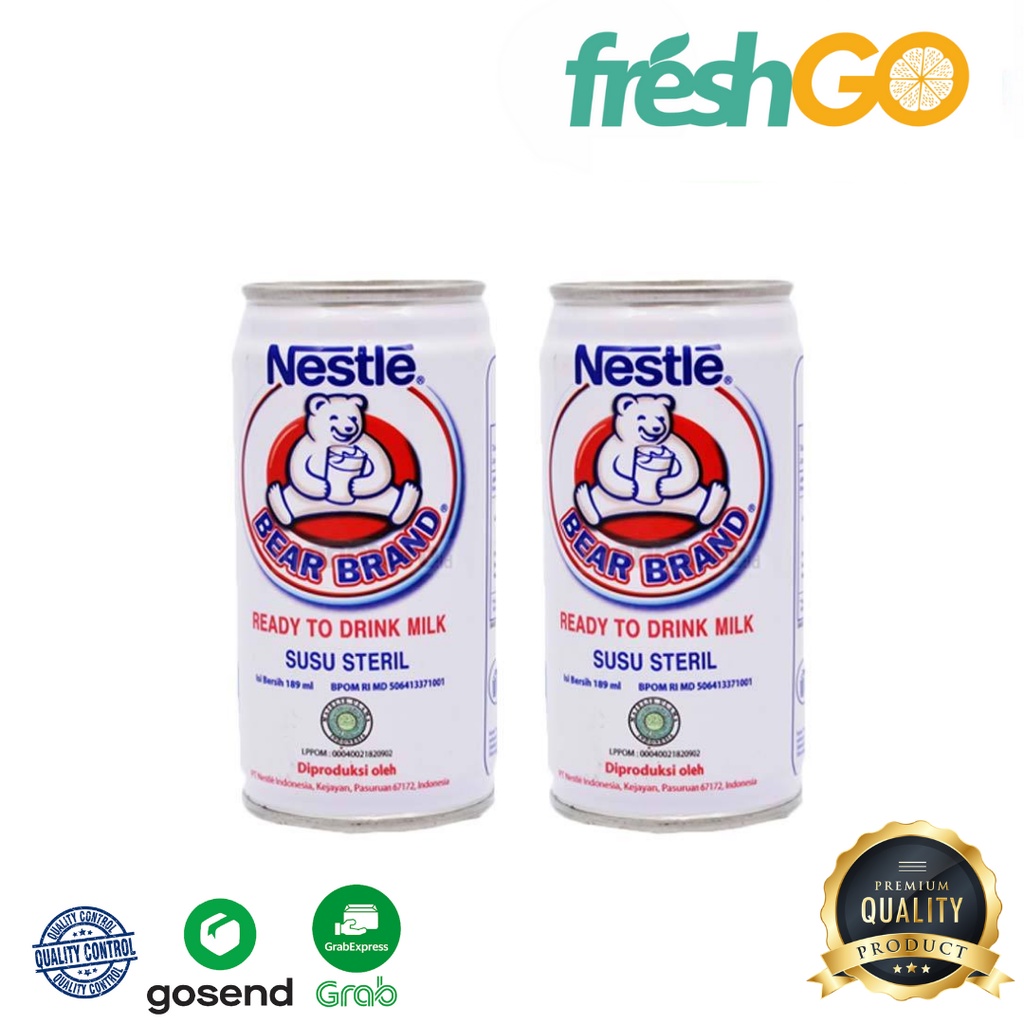 

Susu steril beruang Bear Brand FreshGo.id
