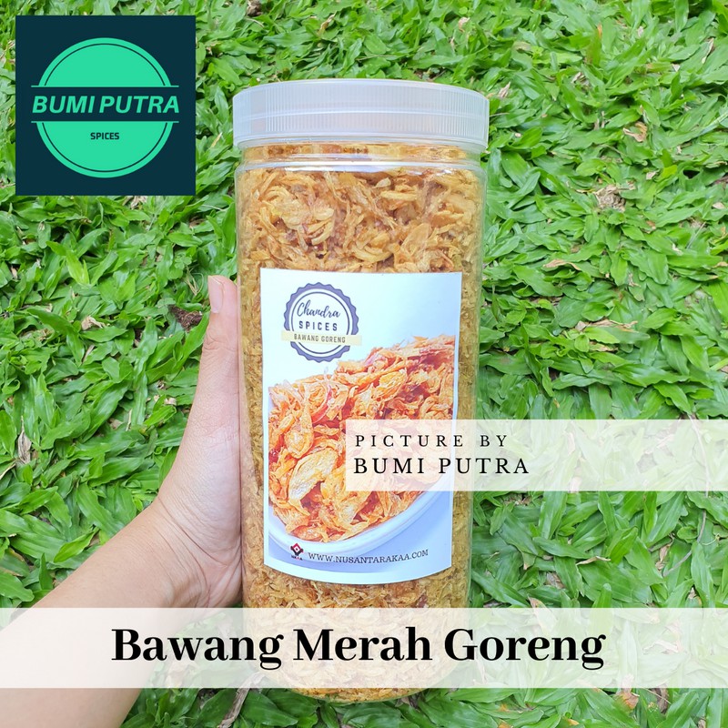

Bawang merah goreng 400 gr (botol)