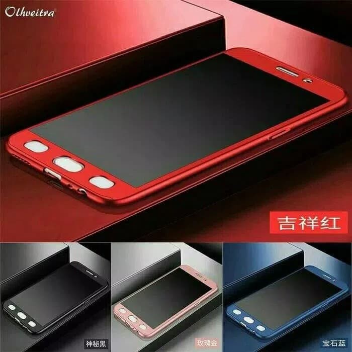 Promo Case Casing CASE IPAKY 360 FULL MOTOROLA E4 PLUS HARD CASE CASING MOTO E4PLUS E4  Premium Eleg