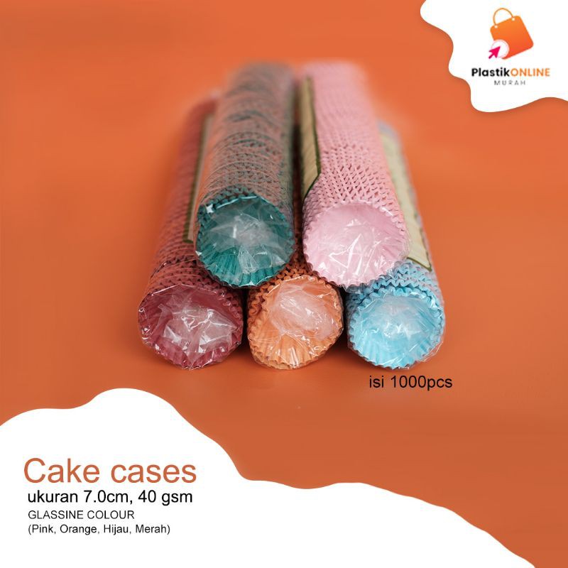 

Cake cases Lotus 7.0 cm Glassine Colour | Cup cake | Baking