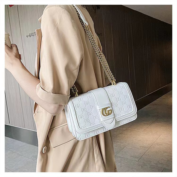 TASHAPPY JT08131 Tas SELEMPANG Wanita  Model Trendy Tali Rantai Elegant import model korea supplier tas import