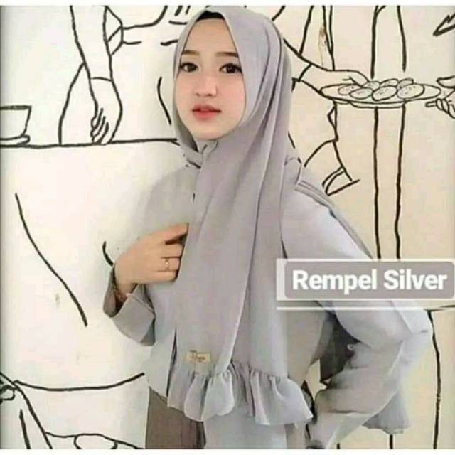 PASHMINA 175 x 75  REMPEL RUFLE DIAMOND PASMINA REMPEL DIAMOND GOOD QUALITY