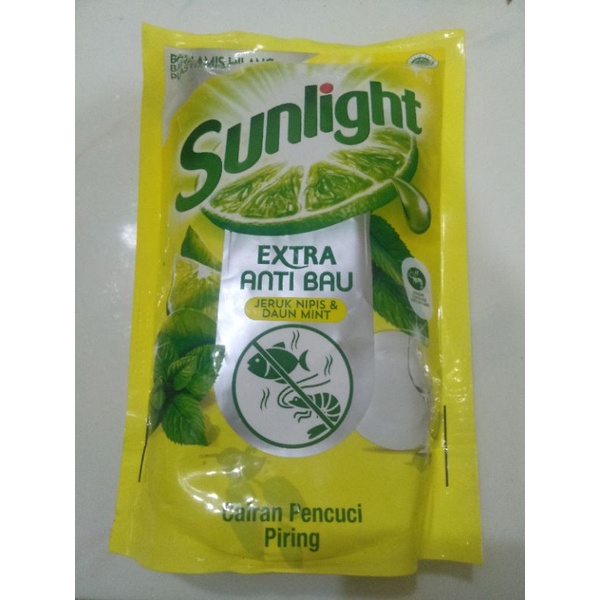 Sunlight Extra Anti Bau Jeruk Nipis & Daun Mint 755ml