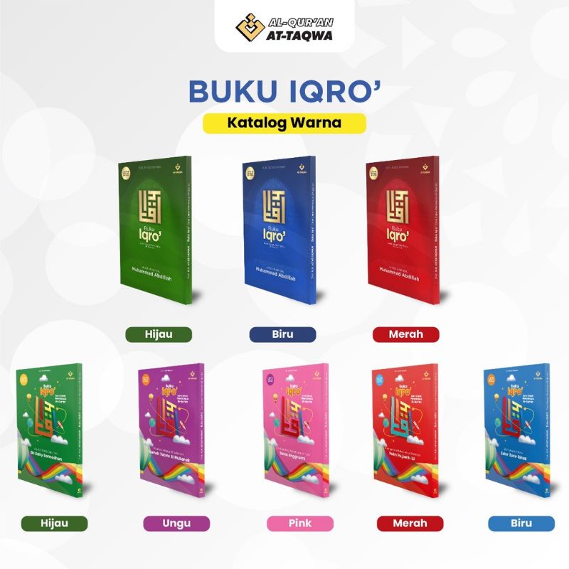 

IQRO ANAK (KIDS) MILLENIAL ATTAQWA GRATIS CUSTOM NAMA