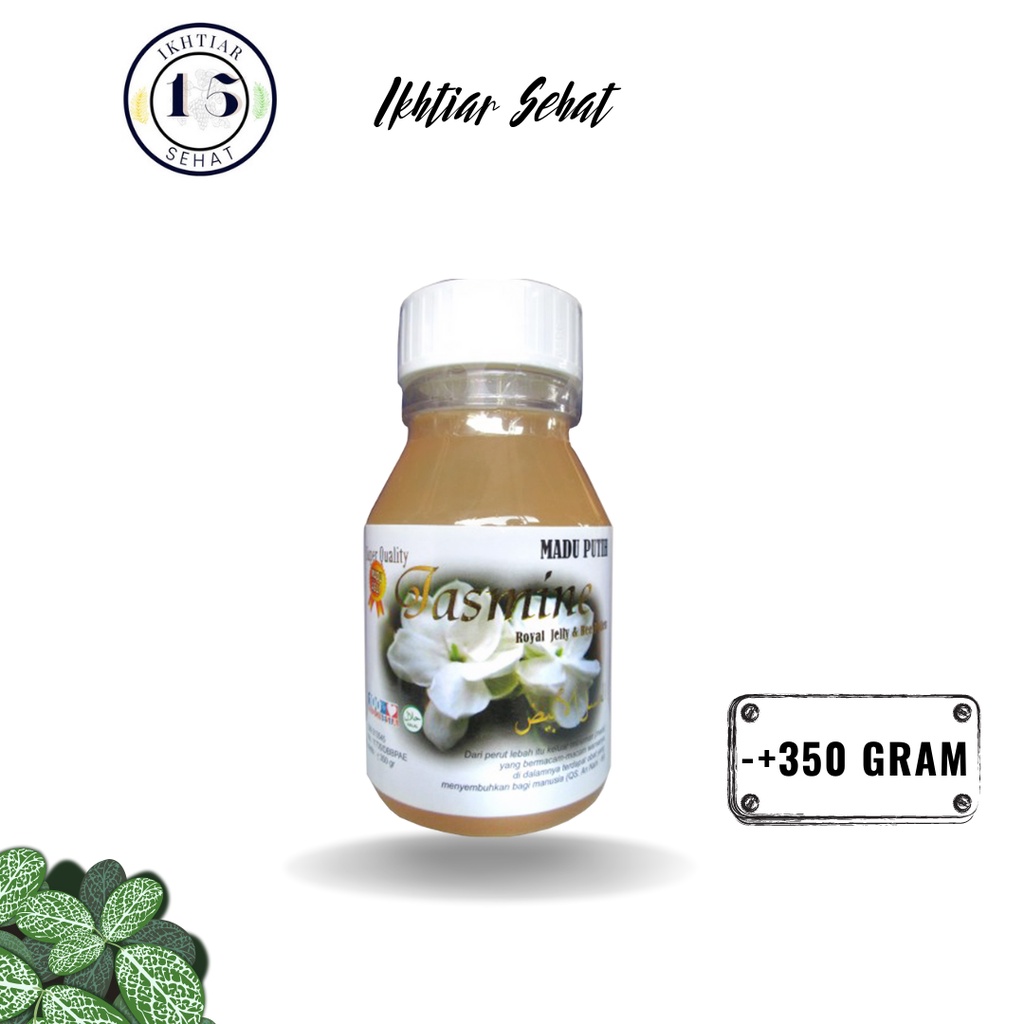 MADU PUTIH JASMINE 350 GRAM MADU PUTIH HUTAN MADU PUTIH KILOAN MADU PUTIH OBAT SAKIT KUNING OBAT LIV