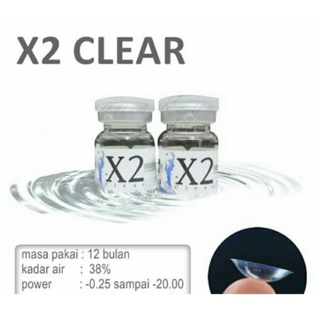 X2 CLEAR (-0.50 S/D -10.00)