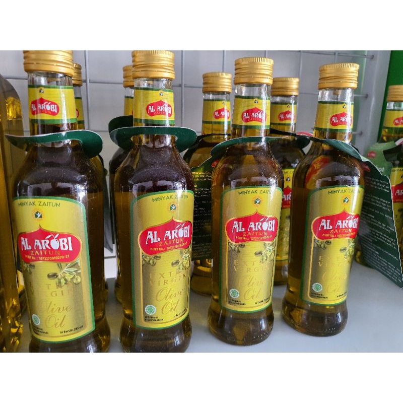 

Minyak Zaitun Al Aroby Extra Virgin Olive Oil Evoo alaroby