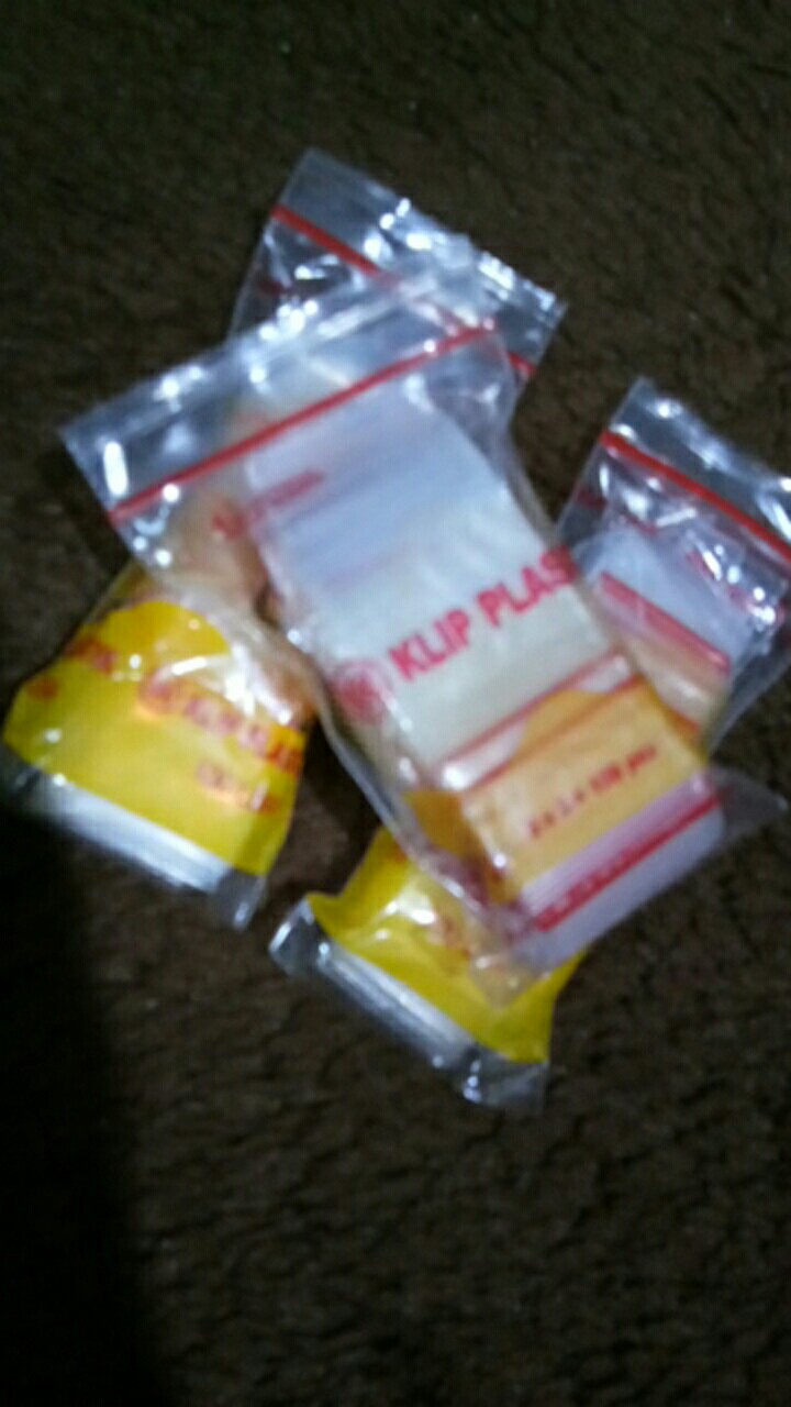 Plastik Klip Ukuran 2x3 Cm(isi 100 Pcs)