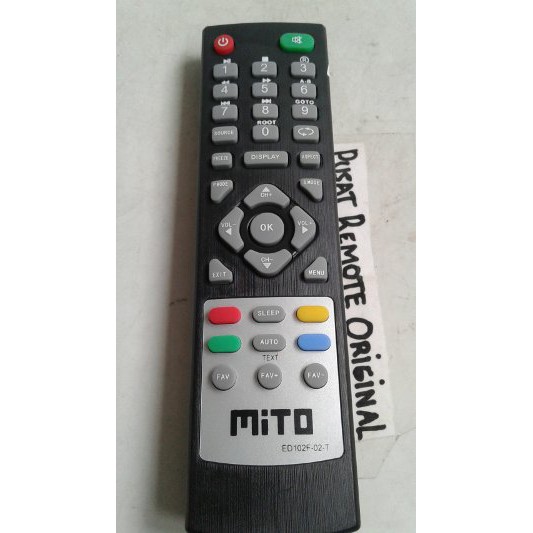 Promo REMOTE REMOT TV MITO LCD LED 24in ORIGINAL ASLI Berkualitas