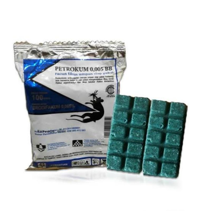 Racun Tikus Petrokum / Petrokum / Racun Tikus Ampuh Petrokum Mati Kering Tidak Berbau / Racun Tikus 
