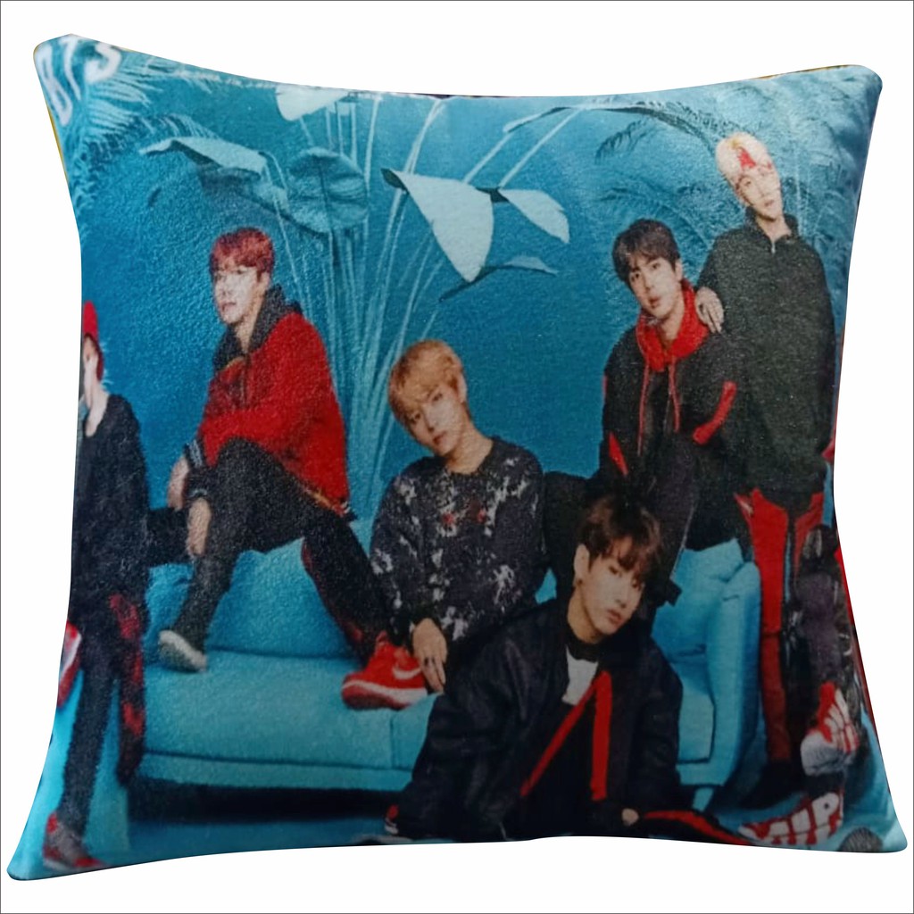 Bizzarpillow Bantal Kpop Bantal Foto Custom Fullprint 40x40 BZ027